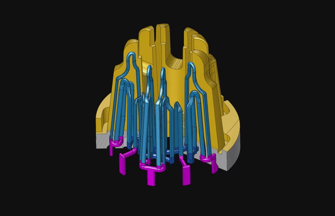 Differential shrinkage and cooling effects