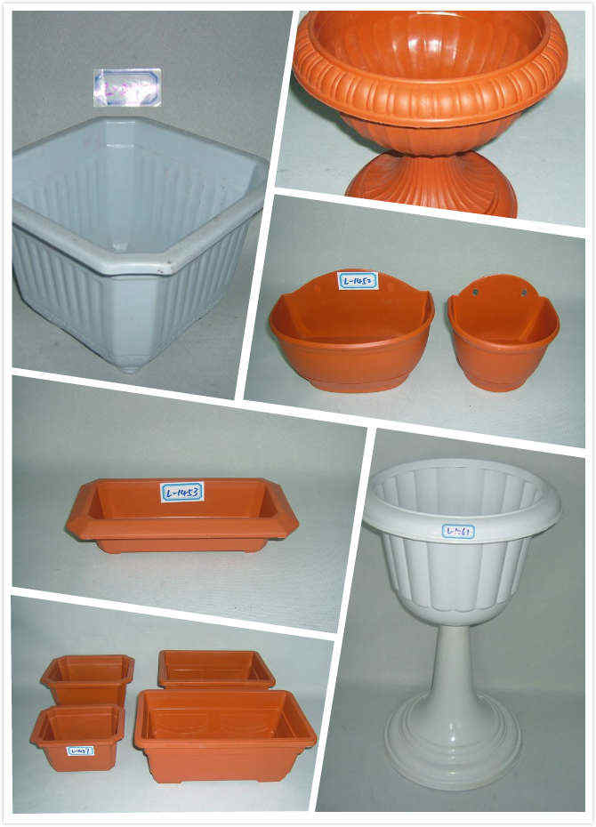 Stampo per vaso di fiori in plastica 1 stampo per vasi da fiori