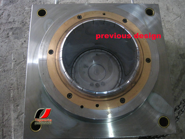 Plastic Bucket Mold, thin wall container mould 3 paint bucket mould 10L