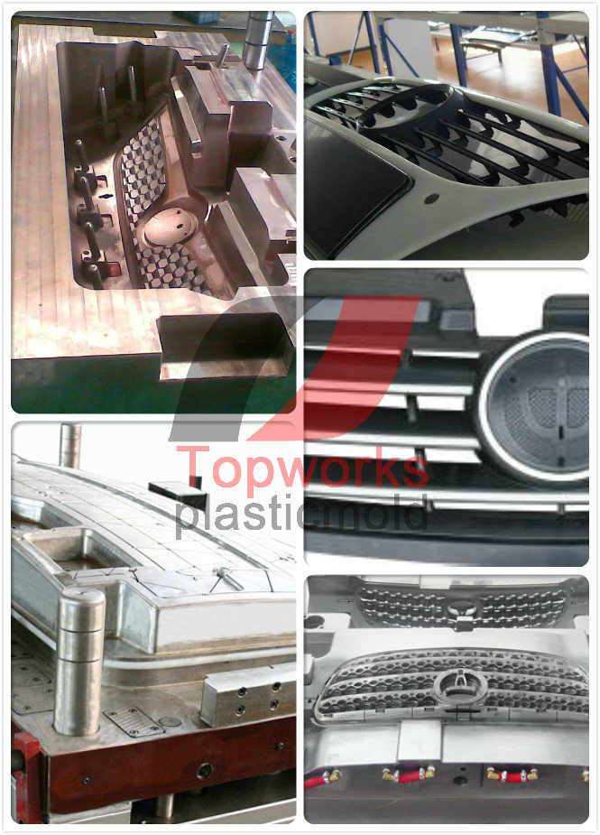 Moules pour grilles de voitures en Chine, moules pour garnitures de voitures 1