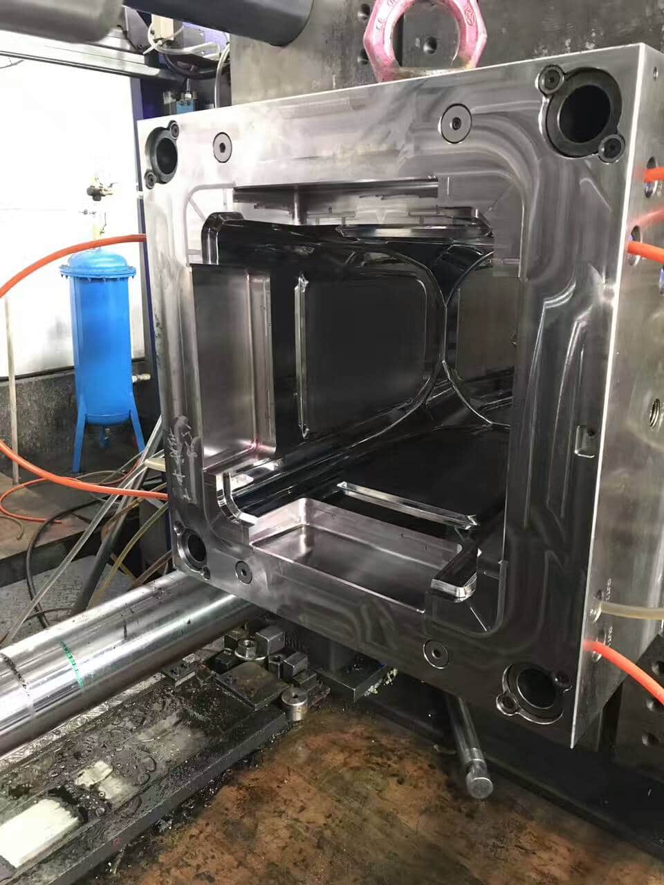 rough machining operations before or after heating 1 plastic mold